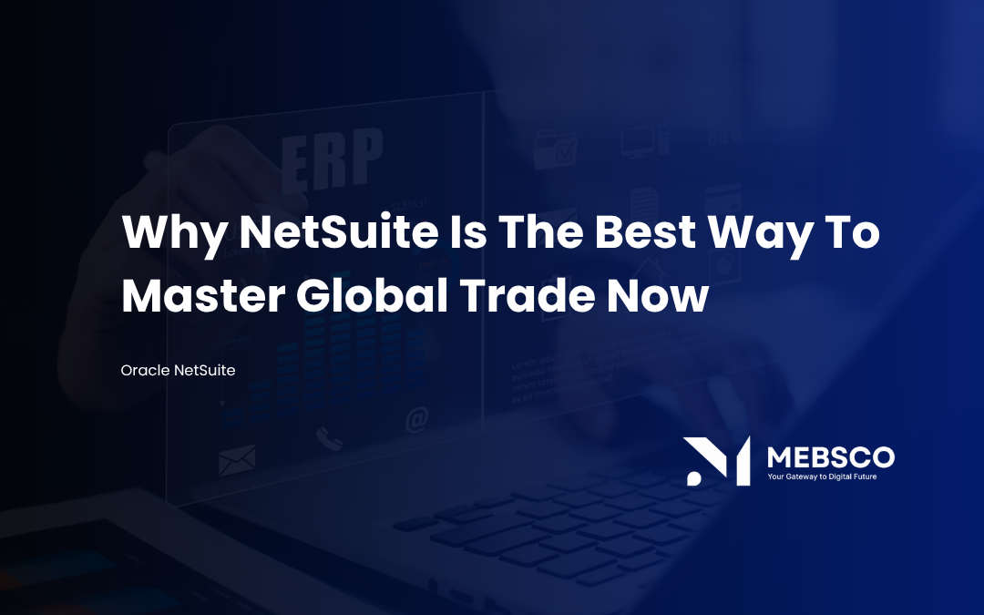 Why NetSuite Is The Best Way To Master Global Trade Now